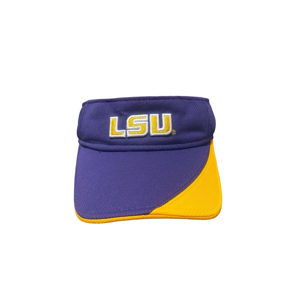 LSU Tigers OC Sports Sun Golf Visor Adjustable Dad Hat NCAA Purple